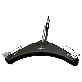 TrakFitness TrakRow 3D 滑輪握把拉桿 500g 黑色 健身器材, 1個, 25.4 x 10.5 x 2.9cm
