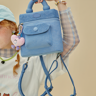 Vanwalk 出走 甜美奶油感小背包 V2744 牛仔心情藍 750g