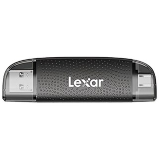 Lexar 雷克沙 多功能二合一 USB A C 讀卡機 支援 microSD 和 SD 卡 USB 3.2 Gen 1 介面 雙卡槽設計, 1個
