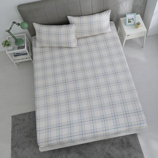 Ishur 伊舒爾 雲絲棉床包枕套組 床包 + 枕套 2個