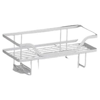 水箱馬桶置物架單層 高承重 防水防鏽, 白色, 1個