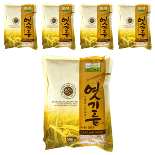 Chilkab Nongsan 麥芽粉, 韓國產大麥製作, 500g, 常溫保存, 5包