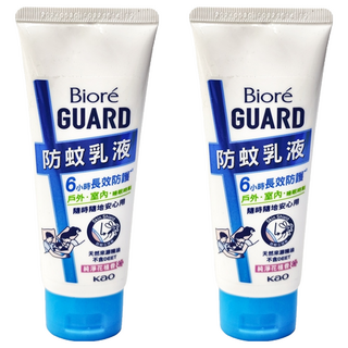 Biore 蜜妮 台灣公司貨 GUARD防蚊乳液 純淨花植香, 100g, 2條