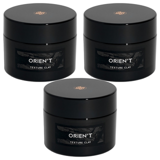 Orient Texture Clay 髮泥蠟 定型力強 中低自然光澤, 65ml, 3罐