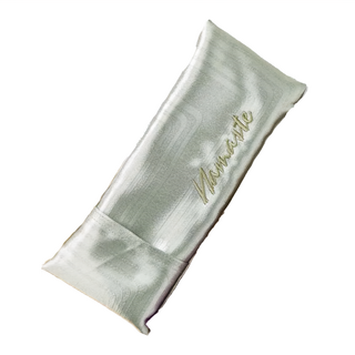 NAMASTE 舒壓眼枕, 薄荷綠 22cm*9.5cm 195g 台灣製, 1個