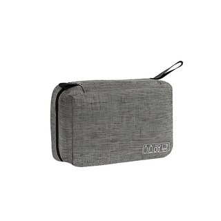 城市漫遊 掛勾盥洗包三折款, 灰色, 長22x寬9x高14cm
