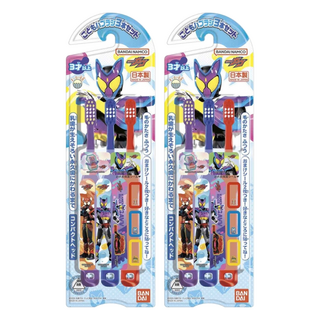 BANDAI 兒童牙刷 6.8 x 22.5 x 1.8cm 42g, 假面騎士, 3支, 2組