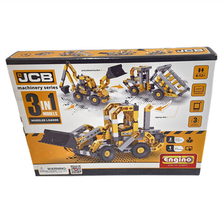 Engino 安捷積木 工程系列 挖土機 3 in 1, 黃色, 1盒
