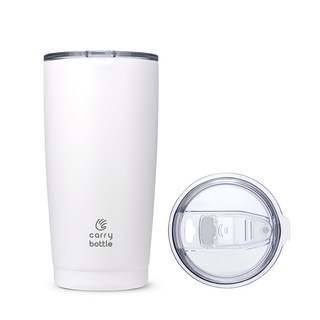 Carry Bottle Standard系列不鏽鋼保溫隨行杯, 白色, 600ml, 1個