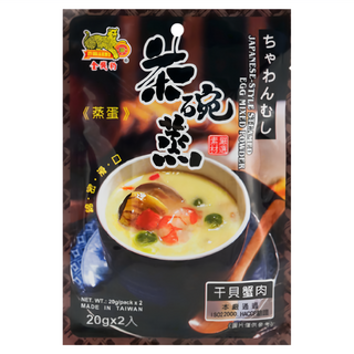 金錢豹 日式茶碗蒸蛋粉 干貝蟹肉, 40g, 1袋