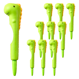 捏捏樂紓壓筆 0.5mm中性筆, 恐龍, 10支