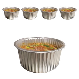 Yangpoon 拋棄式鋁鍋 一般型 KJ-250 L, 1組, 5入