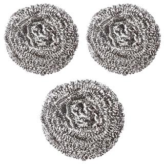 HIKARI 日光生活 鋼絲刷球, 3個, 1組