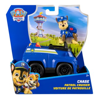 PAW PATROL 汪汪隊立大功 救援車基本車輛組系列, 警車 + 阿奇, 1組