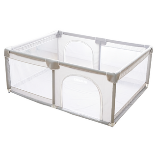 巧福 兒童遊戲圍欄 CF-1216 160 x 120 x 66cm 0~36個月 灰色 安全遊戲空間, 1個