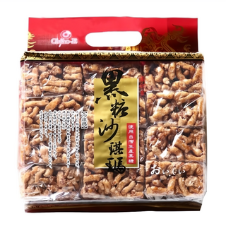 Chiao-E 巧益 黑糖沙琪瑪 - 台灣古早味零食 獨立包裝方便攜帶, 500g, 1包