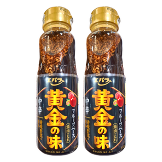Ebara 荏原 黃金烤肉醬, 嚴選蘋果桃子梅子, 炒醃沾皆適用, 2瓶