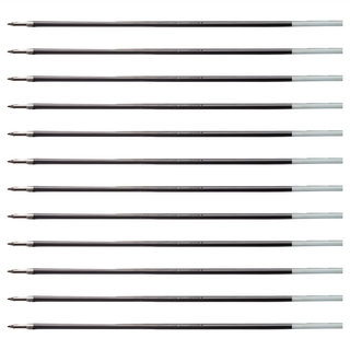 PILOT 百樂 RFN-GG-M 舒寫筆芯 1.0mm 中字, 黑色, 12支