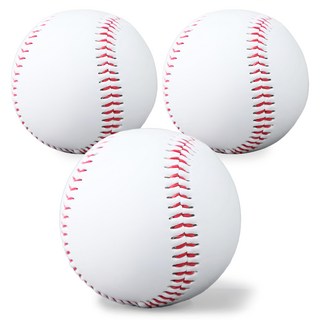 MAME 軟式棒球 壘球 傳接球用練習球, 單一商品, 3個
