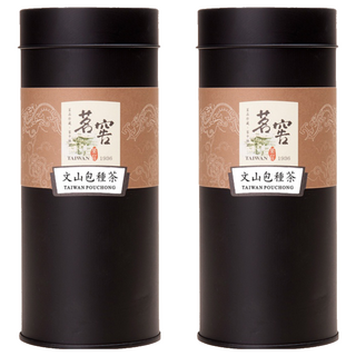 CAOLY TEA 茗窖茶莊 文山包種茶, 淡雅蘭花香，茶香濃厚，茶湯呈現蜜黃色，鮮爽甘醇，罐裝設計, 50g, 1入, 2罐
