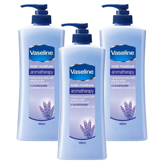 Vaseline 凡士林 香薰舒緩潤膚露, 400ml, 3瓶