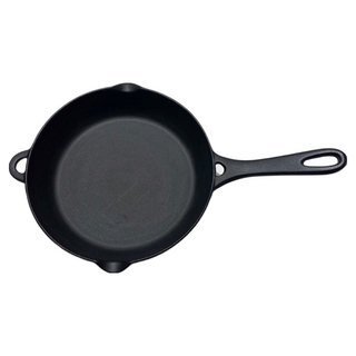 IWACHU 岩鑄附鑄鐵鍋蓋 平底鍋 適用於IH 爐, 24cm, 1個