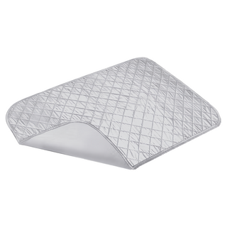 AHOYE 家用大張燙衣墊 銀灰色 60 x 55cm，輕鬆熨燙，方便收納