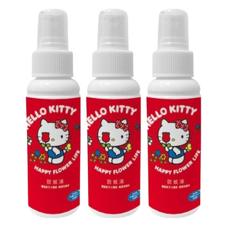 鱷魚 HELLO KITTY防蚊液, 100ml, 3瓶