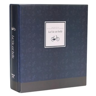 韓國 DREAM Design Products La Vie est belle 自黏式相簿, 藏青色, 50頁