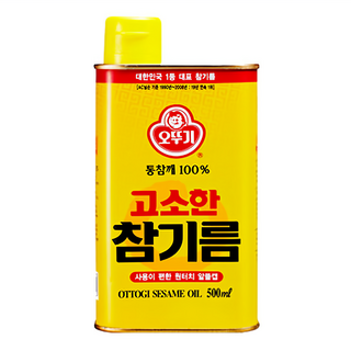 OTTOGI 不倒翁 芝麻油, 500ml, 1罐