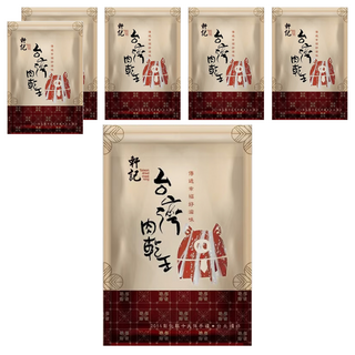 軒記台灣肉乾王 真空系 蜜汁岩燒豬肉條, 180g, 6包