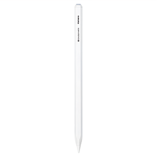 Kamera 佳美能 iPad Pencil 觸控筆 Ultra磁吸充電版, 防誤觸螢幕設計 傾斜識別 超導銅芯 LED燈電量顯示, 白色, 1個