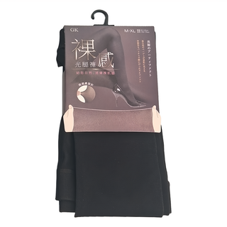 ONEDER 旺達棉品 裸感光腿褲, M~XL, 黑色