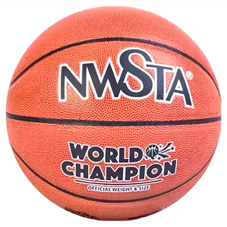 NWSTA 新起點 7號PU籃球, 加厚耐磨PU皮革, 適用於室內外場地, 直徑24.6cm, 1顆