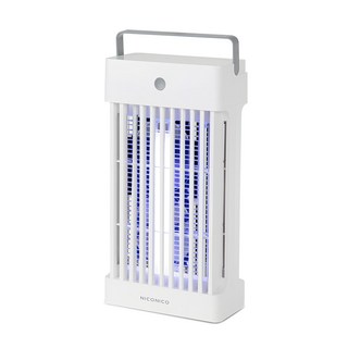 NICONICO 吸入電擊式捕蚊燈 NI-EM2408 365nm紫光誘蚊 雙風扇吸入 電擊滅蚊