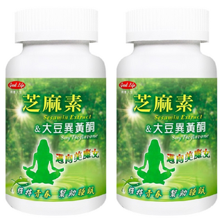 good Life 得意人生 芝麻素+大豆異黃酮 婦麗蒙錠, 120顆, 2罐