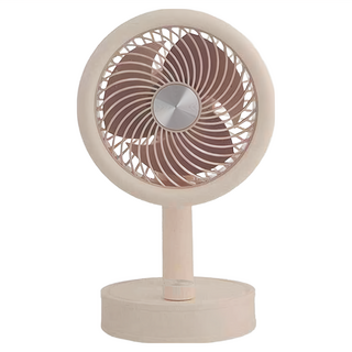 CCHING 青青文具 YASE 簡約台式風扇, 90度可調節, USB充電, YS-2259B, 白色