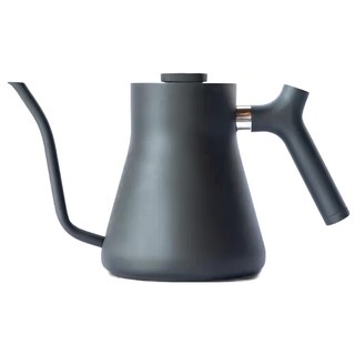 FELLOW STAGG v1.2不鏽鋼測溫細口手沖壺 304頂級不鏽鋼材質, 黑色, 1L, 1個