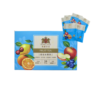 DONG JYUE 東爵好茶 綜合水果茶, 2g, 20包, 1入