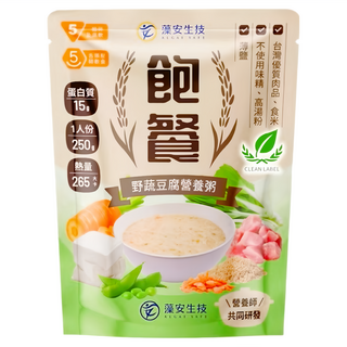 飽餐 野蔬豆腐營養粥, 250g, 1個