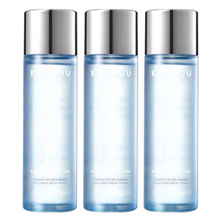 KLAVUU 克拉優 藍珍珠 八杯海洋膠原水潤爽膚水, 140ml, 3瓶