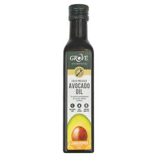 GROVE 克羅福 冷壓初榨酪梨油, 紐西蘭原產地製造, 每瓶由16顆哈斯酪梨精華初榨而成, 250ml, 1瓶