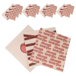 ins風 愛心紙袋包裝紙 Set 包裝/送禮/收納 粉色系, 款式隨機, 30張