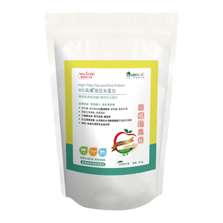 MDPAPA'S 高纖豌豆米蛋白粉, 760g, 1袋