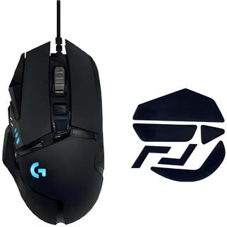 로지텍 G502 HERO 게이밍 마우스 + 마우스피트 세트, M-U0047