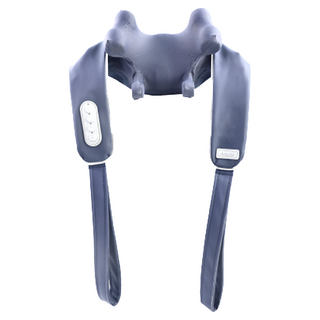 Adachi 足立電器 筋束C 無線肩頸按摩器, HY-4009, 藍灰色