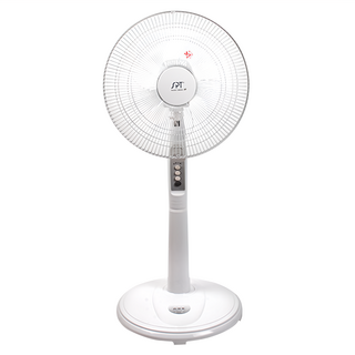 尚朋堂 14吋平面立扇 SF-1477PW, 8M超強風, 五片扇葉, 節能環保