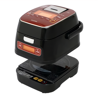 IRIS OHYAMA 愛麗思歐雅瑪 智慧型IH多功能電子鍋 28 x 22.5 x 22cm, RC-ID31, 紅色