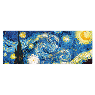 半島良品 PVC防油防水皮革地墊, 梵谷星空, 1件