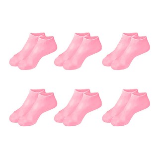 小麥購物 凝膠手套腳套 G681 腳套 6雙, 6雙, 1組, 264g